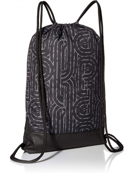 Nike Brasilia Gym Sack Unisex Adulto 9.0 All Over Print, Negro, MISC