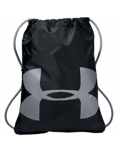 Under Armour UA Ozsee Sackpack, Bolsa de equipaje Unisex Adulto NEGRO