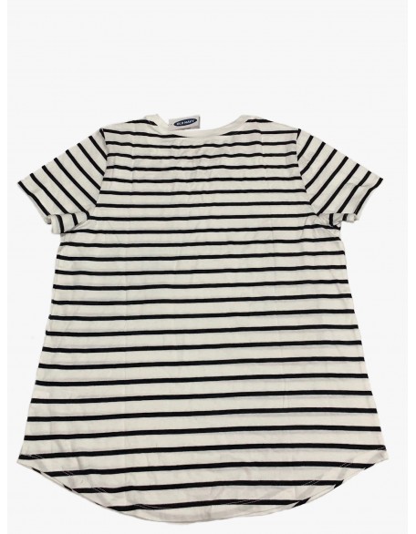 Old Navy Blusa rayas negras