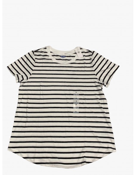 Old Navy Blusa rayas negras