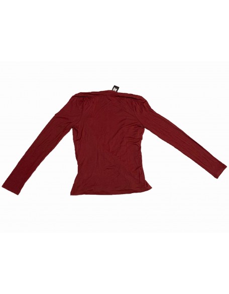 BR Blusa manga larga roja