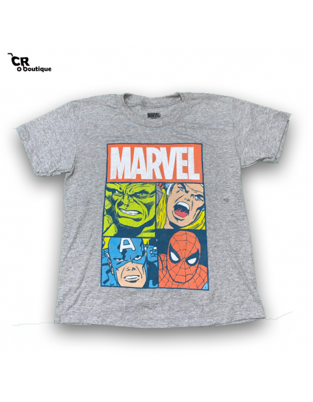 Marvel Camisa gris vengadores  7T